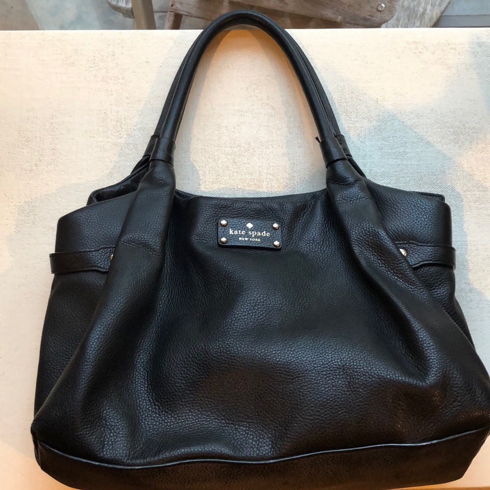 Kate Spade Black Leather Handbag